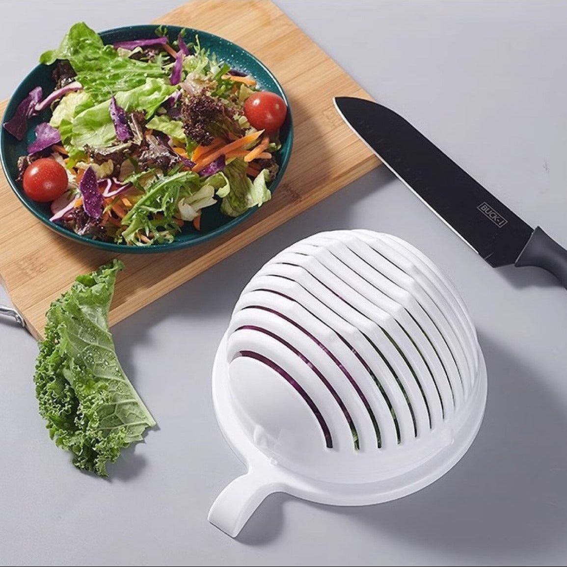 Salad Cutting Bowl