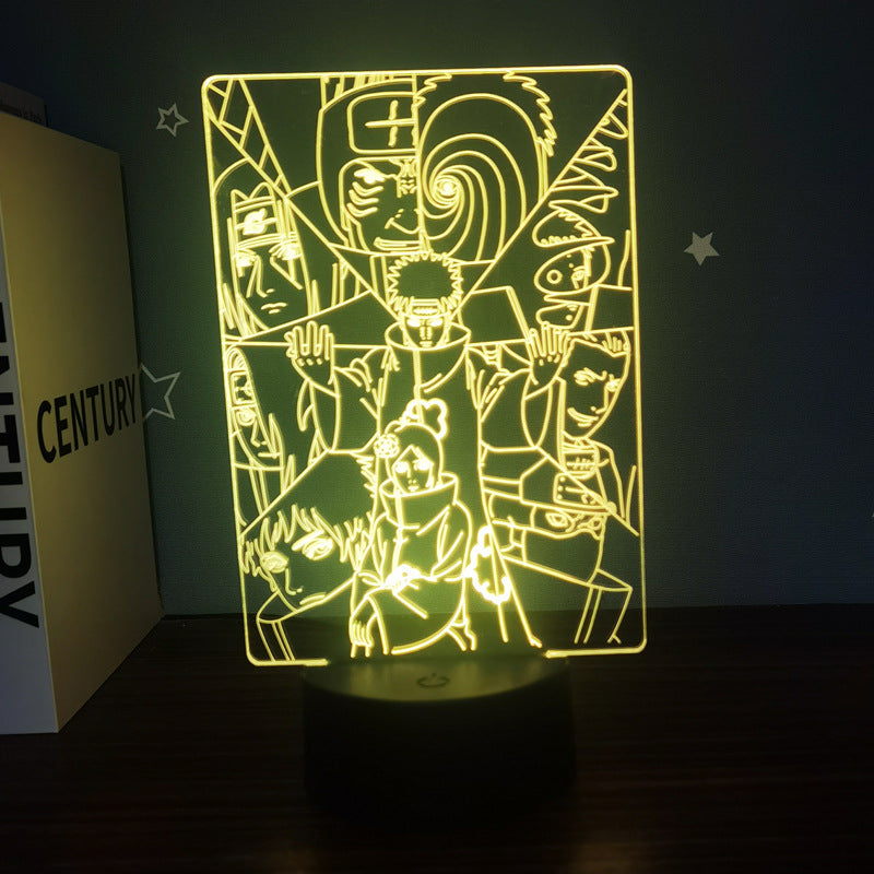 Naruto 3D LDE night light