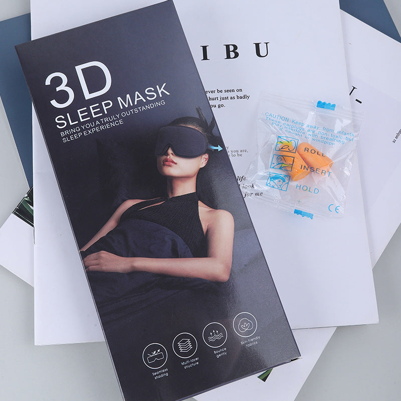 3D Black Out Sleep Mask